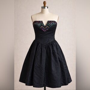 Vintage Gunne Sax Jessica McClintock 80’s Prom Dress, 9/10